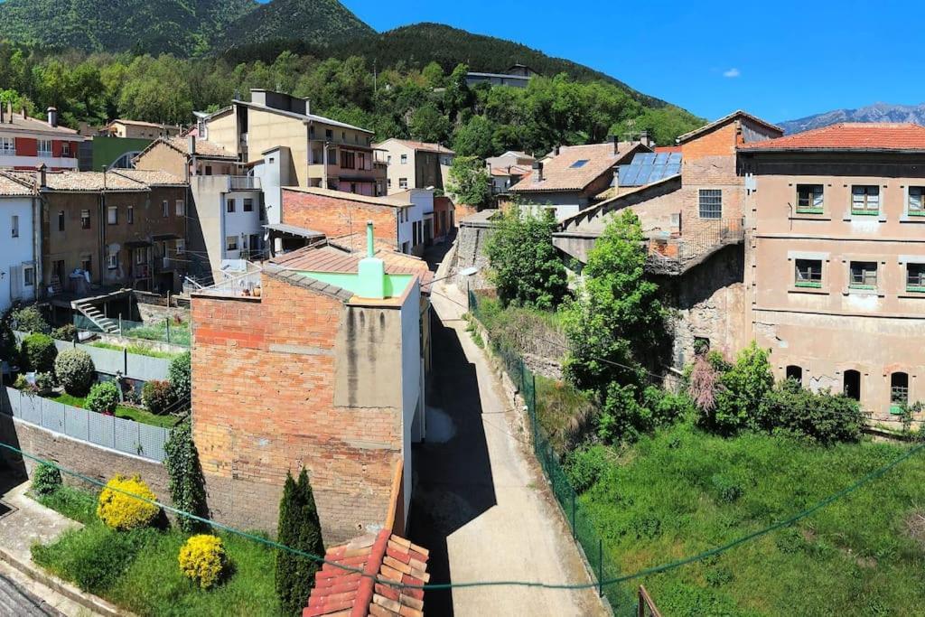Mirador De Sant Llorenc - Acogedor Apartamento 6P Guardiola de Berga Bagian luar foto